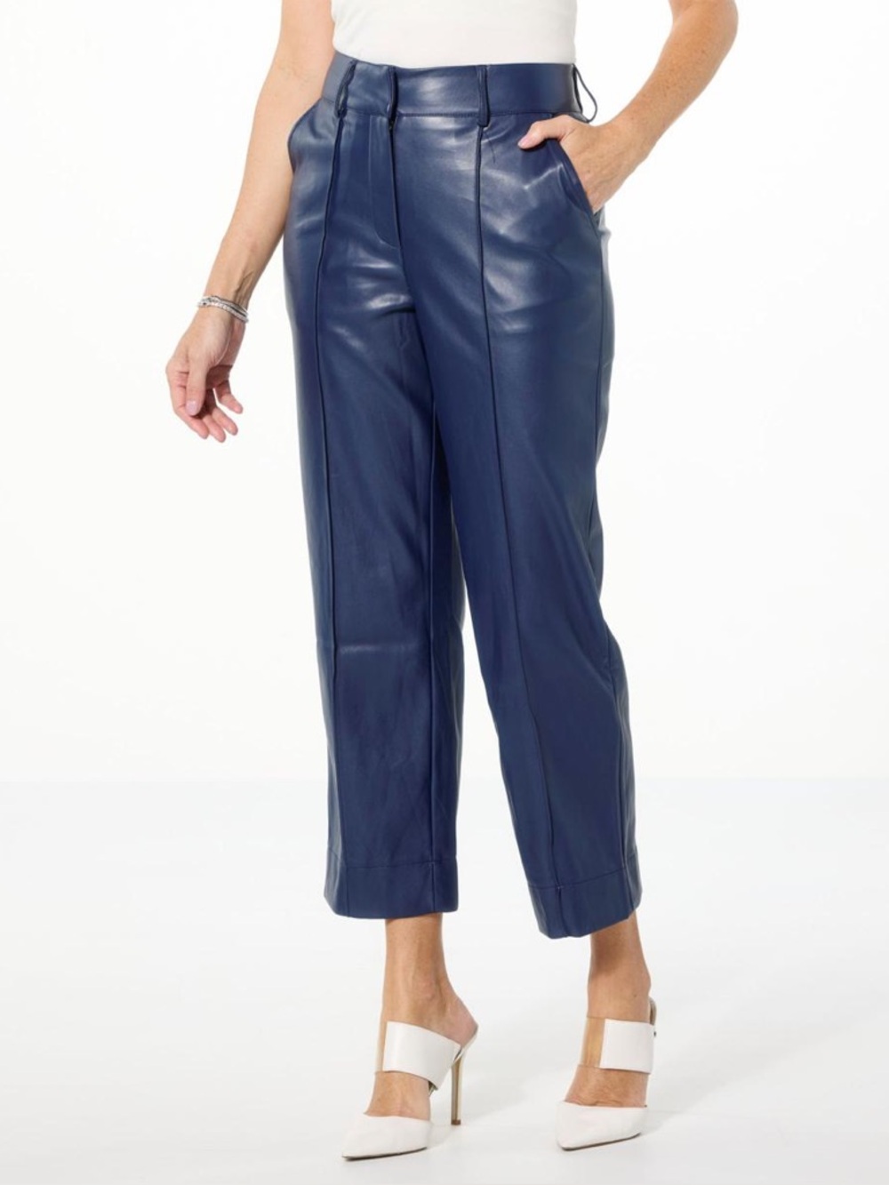 kathy ireland© Fashion 360 Royal Dreams Straight-Leg Pant